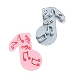 Photo Gallery warmhm 2 pezzi stampi in silicone per dolci forma note musicali da resistenti e freddo per cioccolatini torte e gelatine da te colore casuale colore casuale Photo Gallery warmhm 2 pezzi stampi in silicone per dolci forma note musicali da resistenti e freddo per cioccolatini torte e gelatine da te colore casuale colore casuale