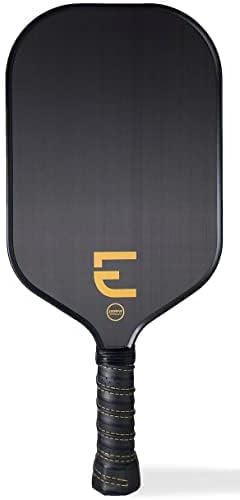 Electrum Model E Pickleball Paddle USAPA Approved | Carbon Fiber Surface | Polypropylene Honeycomb Core | Best Paddle for Spin and Power