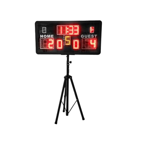 Cronómetro digital LED portátil con control remoto miniatura 1