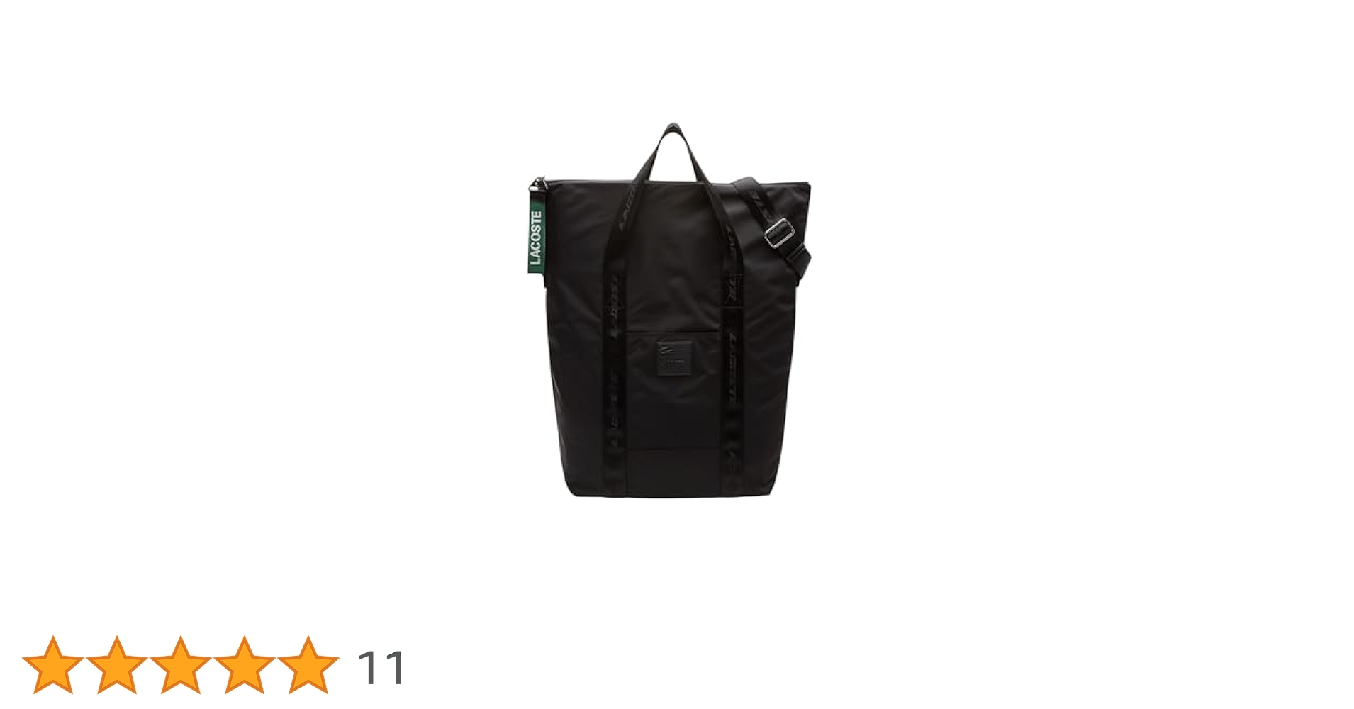 Amazon | ラコステ レディース ラージ ナイロン トートバッグ