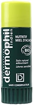Dermophil Indien 100% Organic Acacia Honey Nourishing Lip Balm 4 Gr.