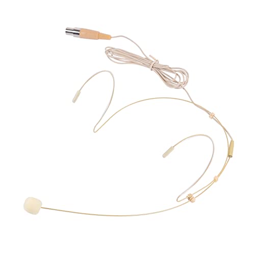 BESTonZON Flexible Wired Microphone Head-Mounted Microphone for Teaching Presenting