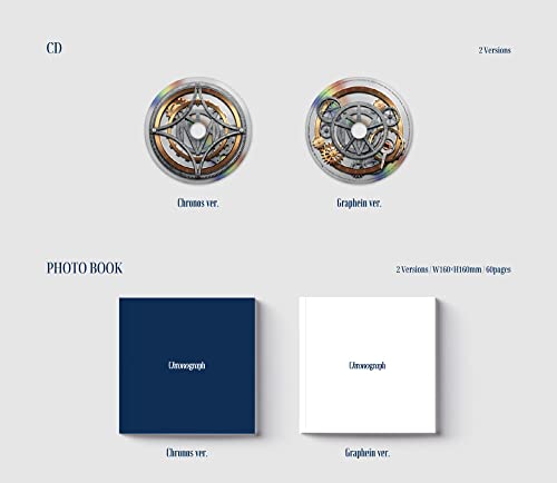 VICTON Chronographe album K-pop CD avec photocards