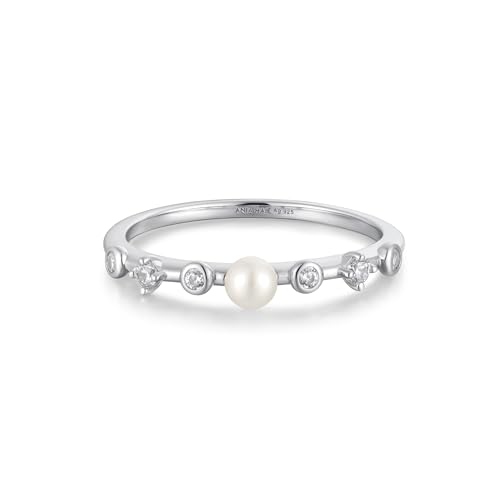 Bague perle d'eau douce ANIA HAIE, le cadeau précieux en argent pour femme
