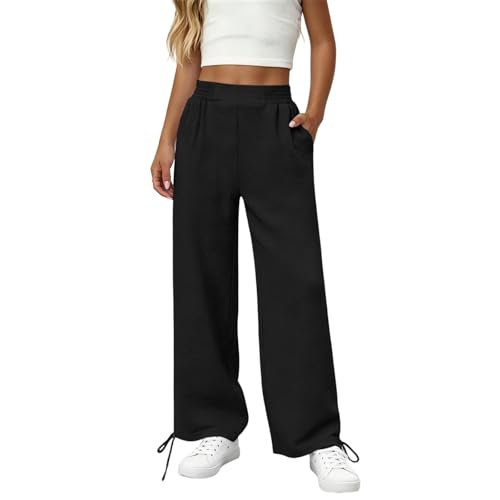 Pantalon de survêtement pour filles pantalon ample ado sweatpants