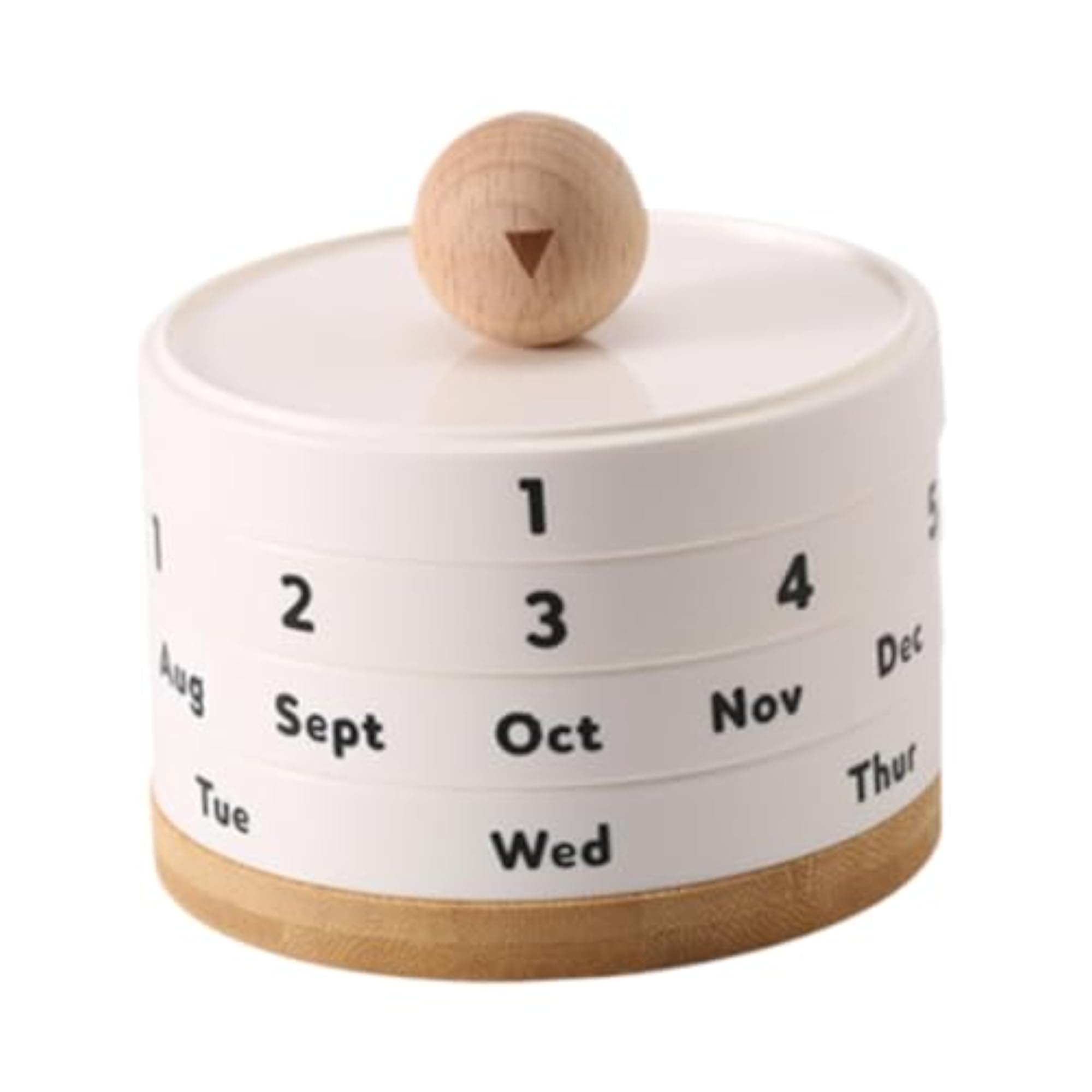 Versatile Perpetual Calendar for Desk Decor