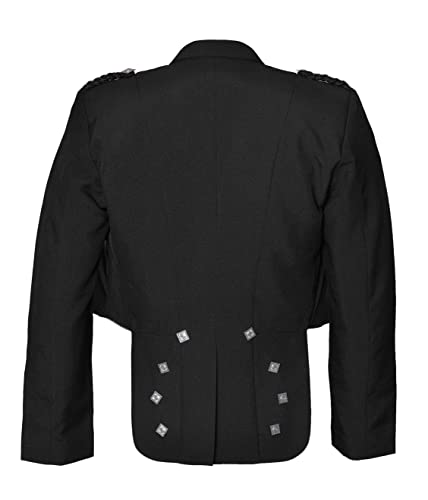 Prince Charlie Kilt Jacket with Vest – Scottish Costume Men Formal Outfit for Weddings, Parties & Highland Wear2
