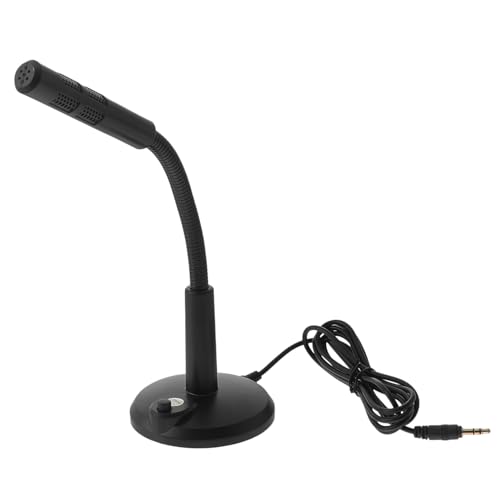 SWOOMEY 1 Pc Micrófono Cableado Condensador Pararse Pantalla Auriculares Parabrisas USB Karaoke Sonido Estudio Cámara Accesorio De Computadora Black El Plastico