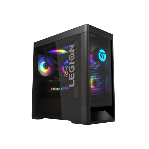 Lenovo Legion Tower 5 Gaming Desktop PC (AMD Ryzen 7 5800, 16 GB RAM, 1 TB SSD, NVIDIA GeForce RTX 3070, Windows 11 Home) Svart inkl. Premium Care & tangentbord svart + mus svart