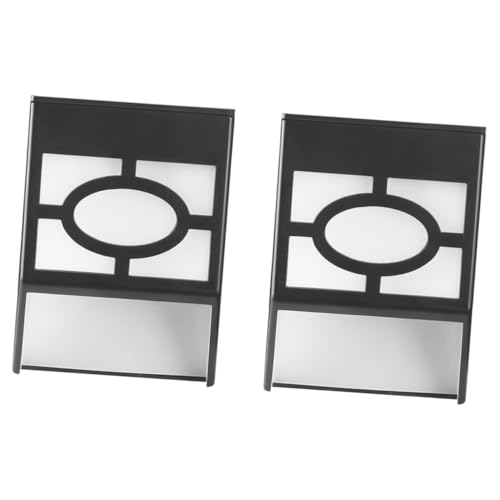 TOVINANNA 2 Lámparas Solares de Pared LED Vintage Impermeables para Exteriores Negras Luz Cálida para Jardín y Senderos Aplique Solar Resistente y Ahorro Energético