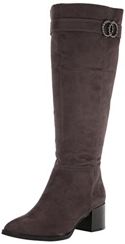 Review de Wc gris los más recomendados. 36 LifeStride Daring-wc - Botas altas hasta la rodilla para mujer, Gris piedra, 8.5 US