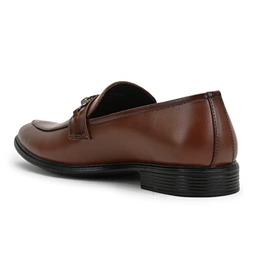 Image of Lambard Belly Shoes for Men | Stylish Leather Loafers for Men | Versatile Slip On Formal Shoes for Men | Men's Footwear for All Occasions | Durable Shoe with High Grip Soft Sole.
