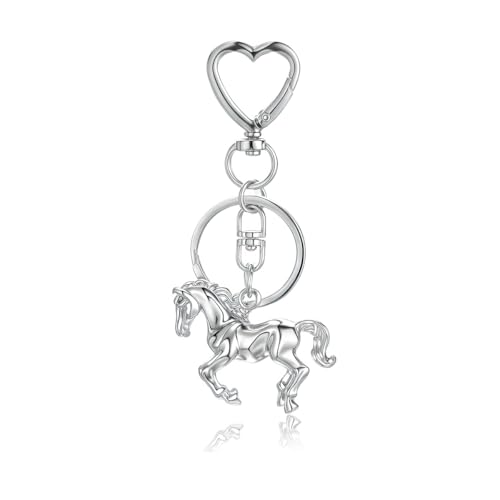 Bag Charm Heart-Shaped Keychain with Ballet Dancer, Bunny Backpack, Ballet Shoes Purse Charms for Handbags 3D Keychain