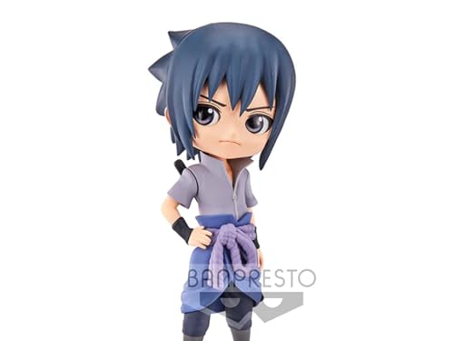 NARUTO SHIPPUDEN Q posket SASUKE UCHIHA 14 cm - vue 3
