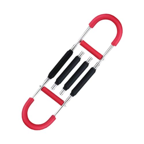 YIJU Arm Exerciser Chest Workout Spring Resistance Bar Portable Home Fitness Equipment for Enhancing Upper Body Muscle