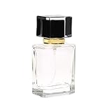 DURABLE FLASCHE: Diese Parfümflasche besteht aus leichtem und strapazierfähigem Glasmaterial und eignet sich ideal zum Einlegen in Ihre Handtasche oder Tasche. Parfum flakon leer Kapazität: 50ml / Stück Leicht zu sehen, wie viel Parfüm bleibt.