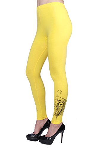 Image of Plus Size Printed Ankle Length Leggings for Women