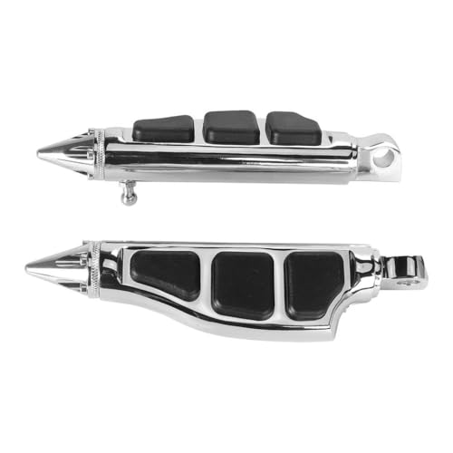 Footpegs Skull Design en alliage robuste pour motos 2018 et 2020