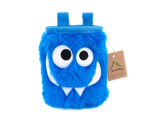 Chalkbag Foodie Monster bleu sac à magnésie escalade