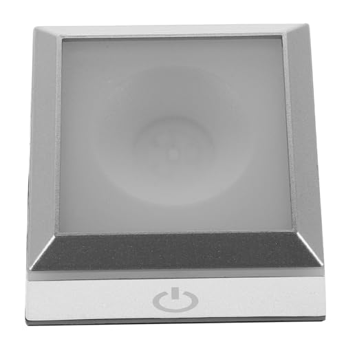 Generico 1 Set Piramide di luce di cristallo Piatto luci da tavolo a batteria led light for bedroom lampade da camera incantevole arredamento chiaro ornamento luminoso a forma di piramide