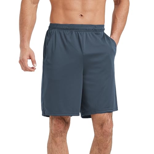 5 Pack Men's Athletic Gym Shorts with Pockets Quick Dry Activewear Workout Running Shorts for Men2