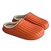 Healifty 1 Paar rutschfeste Winterpantoffeln, Winter-Clogs, Pantoffeln, Indoor-Hausschuhe, Plüsch, warme Hausschuhe, rutschfest, für den Außenbereich (Größe 40-41)