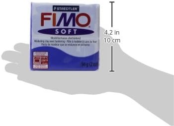 Miniatura 2 de STAEDTLER Fimo - Arcilla polimérica suave, 2 onzas, 8020-33, azul brillante