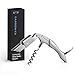 CARBON-E6 Professional Waiter's Corkscrew Wine Bottle Opener (The ultimate wine key for bartenders, servers, sommeliers, connoisseurs, enologists, and all wine enthusiasts)
