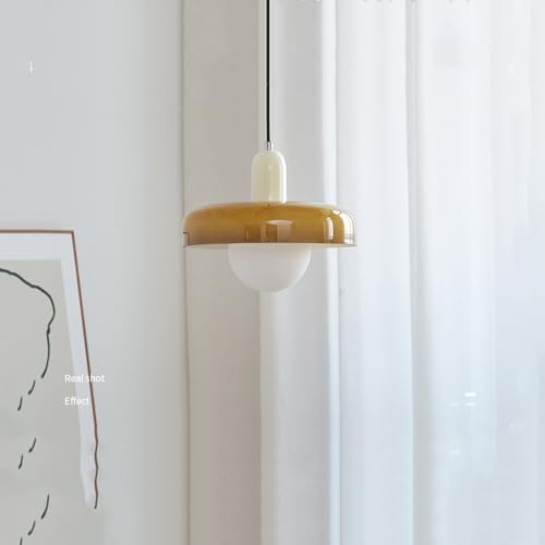 Lámpara blanca de vidrio soplado con diseño sofisticado para pasillo 5