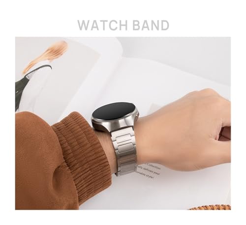Bracelet titane 20mm 22mm pour Samsung Galaxy Watch et Huawei - 3