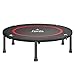 Fuwata トランポリン 室内用 大人用 子供用 大型102cm 耐荷重150kg 静音 折りたたみ ダイエット 家庭用 6本脚
