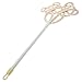 HOLIDYOYO Rattan Reed Carpet Beater Swatter Carpet Rug Braided Comforter Beater Dust Beater Long Handle Rug Beater Traditional Carpet Quilt Tool Beater Paddle