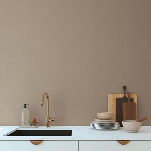 A.S. Création Vliestapete Strukturtapete - Uni Tapete 306893 in Beige - einfarbige Wandtapete für verschiedene Räume 10,05 m x 0,53 m – Ansicht 6