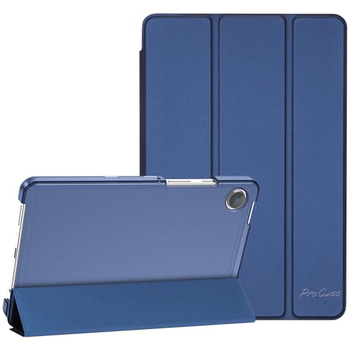 ProCase Slim Case for Galaxy Tab A11 (2025) / A9 (2023) 8.7 Inch, Lightweight Stand Protective Hard Back Shell Cover Case for Galaxy Tablet A11/A9 8.7" -Navy