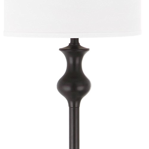 Safavieh Lighting Collection Brewster Rustic Farmhouse Oil-Rubbed Bronze 62-Inch Living Room Bedroom Home Office Standing Floor Lamp (Led Bulb Included) #TOP4