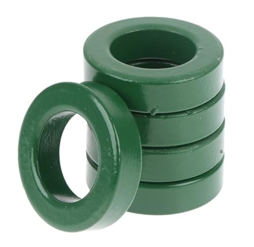 Filtro antiinterferencias de ferrita verde Mn-Zn que reduce el ruido electromagnético 5uds 4