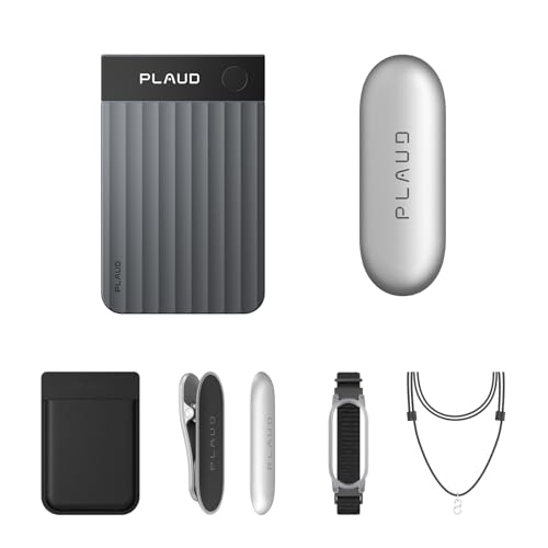Enregistreur vocal IA avec transcription automatique Plaud Note Pro et NotePin