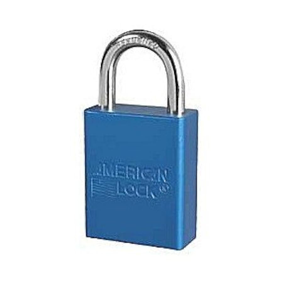 ami チェックホタンアッフシャケット HJK072CO0111 7252 American Lock Padlock A1105 Blue, Keyed Alike 27676 - Amazon.com