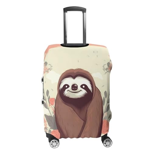 Carry on Luggage Cover You Are Awesome Sloth Suitcase Covers for Luggages Tsa Approved Travel Luggage Sleeve Protector Elastic Suitcase Protector Anti-Scratch Washable Fits 19-30 Inch Case -XL4