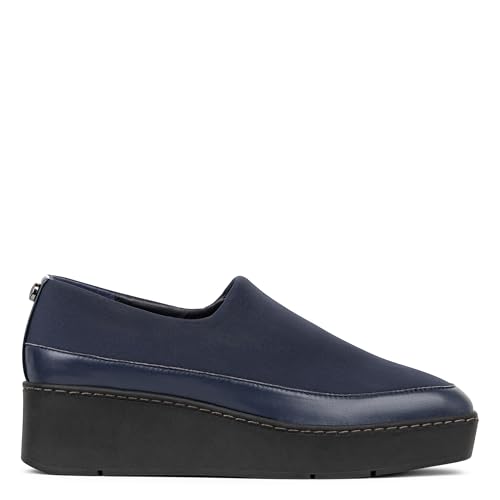 Image of Donald Pliner Women's Wilson Elastic Loafer, Cushioned Slip-On Loafers, Footwear with Stretch Comfort