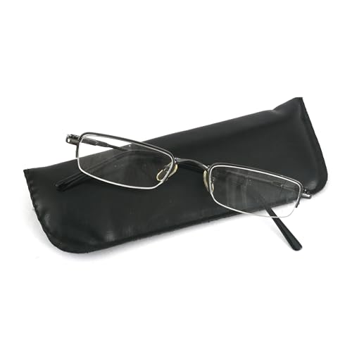 Image of FRESH Reading Glasses | Rectangular half Rim Eyeglasses | For Unisex | Free Size