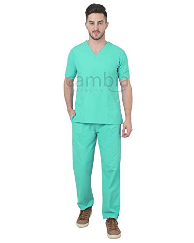 Image of Cambia Scrub Suits for Doctors Men /OT Dress Unisex (XXS, Sea Green)