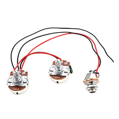MAGICLULU Bass Preamp Circuit Wiring Harness Aktives Kit für Bassgitarre Kompakt Langlebig Einfache Installation Professionelles Zubehör für Bassverstärker und Gitarrenumschaltung