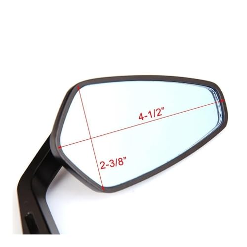 Espejo retrovisor de moto estilo retro para rutas urbanas y viajes de fin de semana 5
