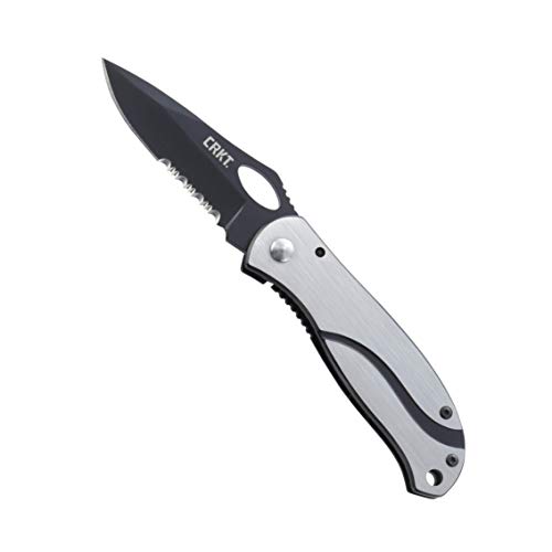 CRKT CR6490K Cuchillo Tascabile,Unisex - Adulto, Negro, un tamaño
