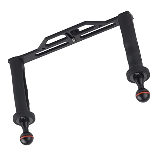 Dual Handle Tray Stabilizer, Convenient Diving Underwater Camera Housings Tray Resistant for Balance Shooting