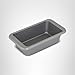 KitchenAid Nonstick Swiss Engineered Aluminized Steel Loaf Pan, Dishwasher Safe, 9 x 5 Inch, Contour Silver