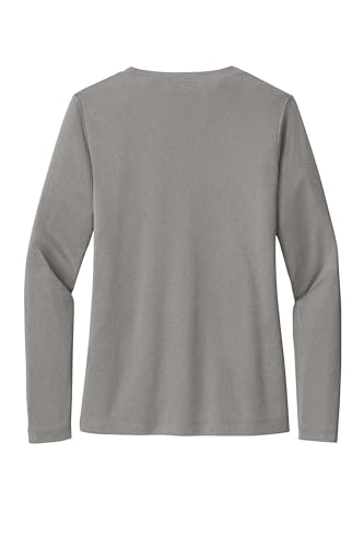 SPORT-TEK Women's Long Sleeve PosiCharge Competitor V-Neck Tee2