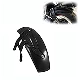 Material: Der Fender besteht aus Kunststoff. Etwas Flexibilität mit erhöhter Schlag- und Hitzebeständigkeit.