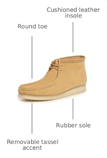 Clarks Men's Somerset Collection Wallabee Boots